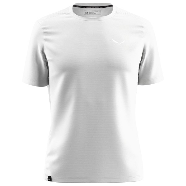 Salewa - Puez Hybrid Dry T-Shirt - Funktionsshirt Gr 48 grau/weiß von Salewa