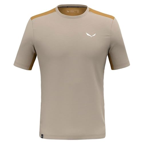 Salewa Puez Hybrid Dry T-Shirt Herren, Beige, M Salewa Puez Hybrid Dry T-Shirt Herren, Beige, M von Salewa