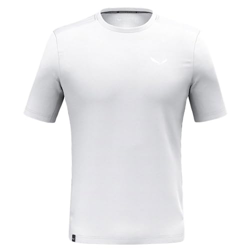 Salewa Puez Hybrid Dry T-Shirt Men, White, M Salewa Puez Hybrid Dry T-Shirt Men, White, M von Salewa