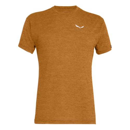 Salewa Puez Melange Dry M T-shirt T-Shirt Herren Golden Brown Melange 3XL von Salewa