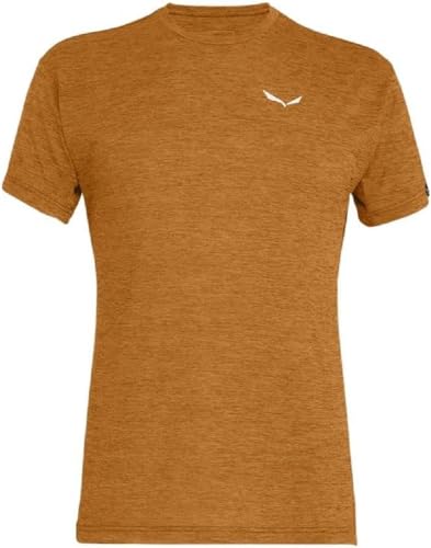 Salewa Puez Melange Dry M T-shirt T-Shirt Herren Golden Brown Melange XL von Salewa