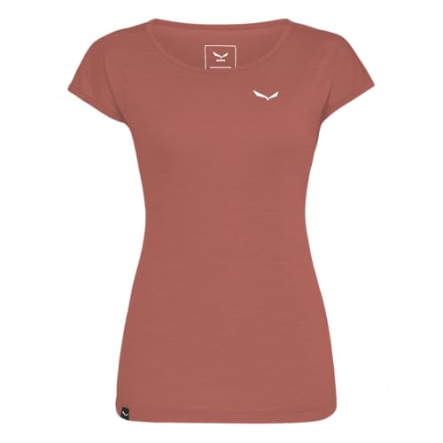 Salewa Puez Melange Dry T-Shirt Damen, Rot, XXS von Salewa