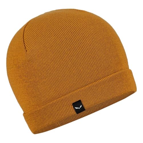 Salewa Puez Merino Beanie, golden Brown, UNI58 von Salewa