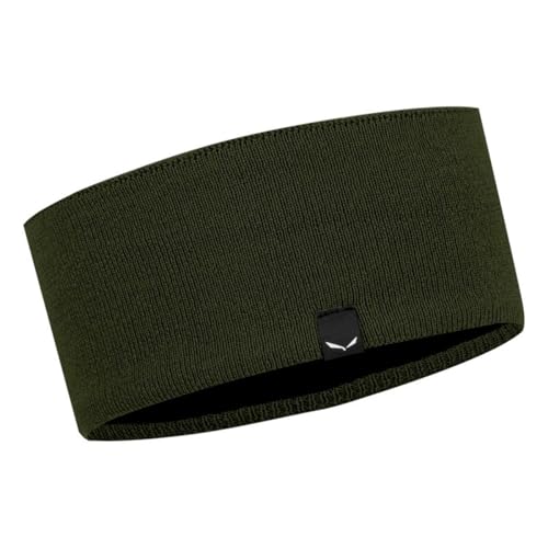 Salewa Puez Merino Headband, dark olive, UNI58 von Salewa