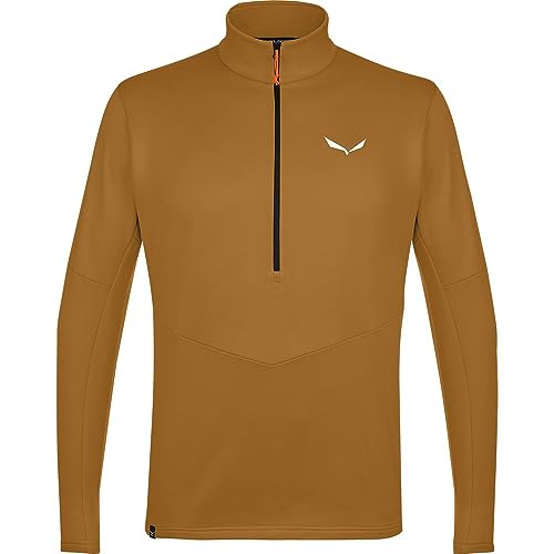 Salewa Puez Polarlite Half Zip Fleece Men, golden brown/0910, XL von Salewa