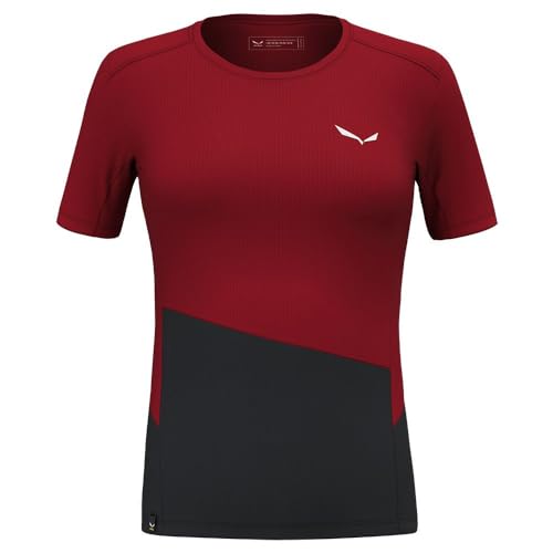 Salewa Puez Sporty Dry T-Shirt Damen, Rot, XXL von Salewa