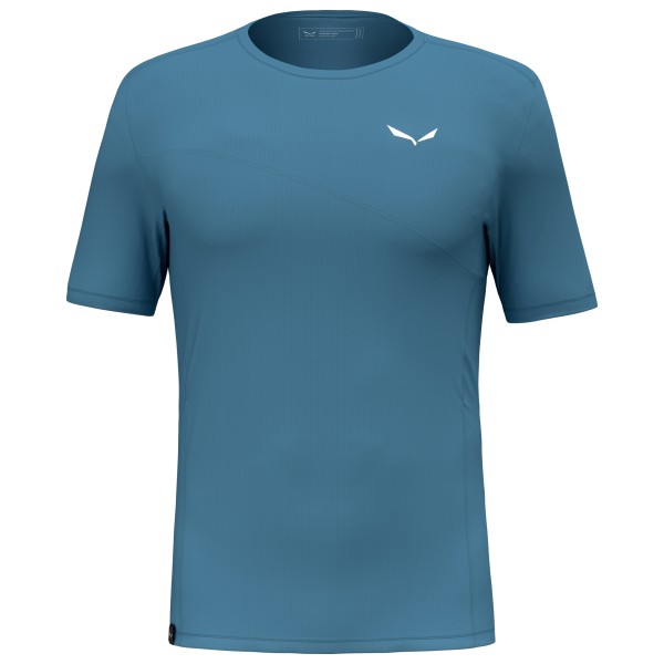 Salewa - Puez Sporty Dry T-Shirt - Funktionsshirt Gr 46 blau von Salewa