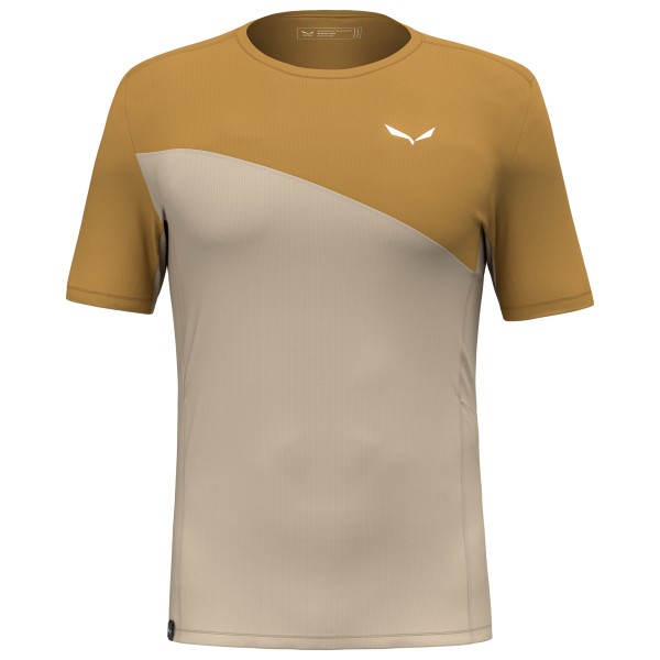 Salewa - Puez Sporty Dry T-Shirt - Funktionsshirt Gr 52 beige von Salewa