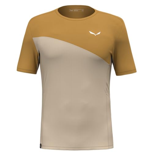 Salewa Herren Puez Sporty Dry Mens T-Shirt, Quicksand/7020, M EU Salewa Herren Puez Sporty Dry Mens T-Shirt, Quicksand/7020, M EU von Salewa