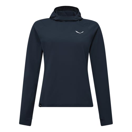 Salewa Puez Sun Sweatshirt mit Kapuze, W, Marineblau, Größe S für Damen, marineblau, 36 Salewa Puez Sun Sweatshirt mit Kapuze, W, Marineblau, Größe S für Damen, marineblau, 36 von Salewa