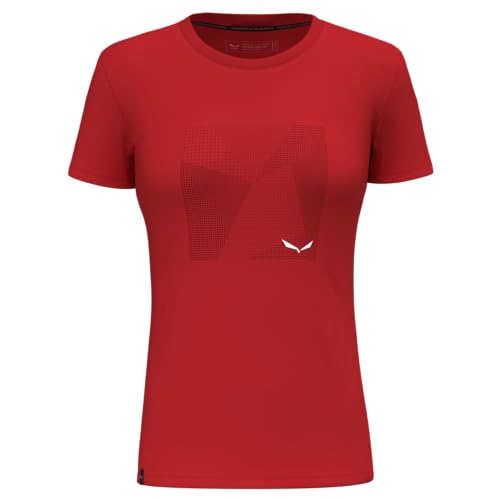 Salewa Damen Pure Building Dry Women T-Shirt, Flame, L EU Salewa Damen Pure Building Dry Women T-Shirt, Flame, L EU von Salewa