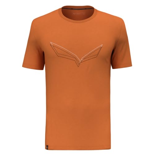 Salewa Pure Eagle Frame Dry T-Shirt Men, Burnt orange, L von Salewa