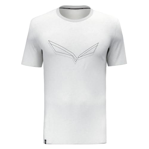 Salewa Pure Eagle Frame Dry T-Shirt Men, White, L von Salewa