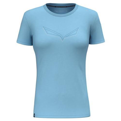 Salewa Pure Eagle Frame Dry T-Shirt Women, Air Blue, 3XL von Salewa