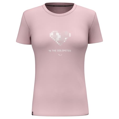 Salewa Damen Pure Heart Dry W T-Shirt, Zephyr, S EU Salewa Damen Pure Heart Dry W T-Shirt, Zephyr, S EU von Salewa