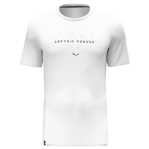 Salewa Purse Snow Captain Dry T-Shirt Men, White, S Salewa Purse Snow Captain Dry T-Shirt Men, White, S von Salewa