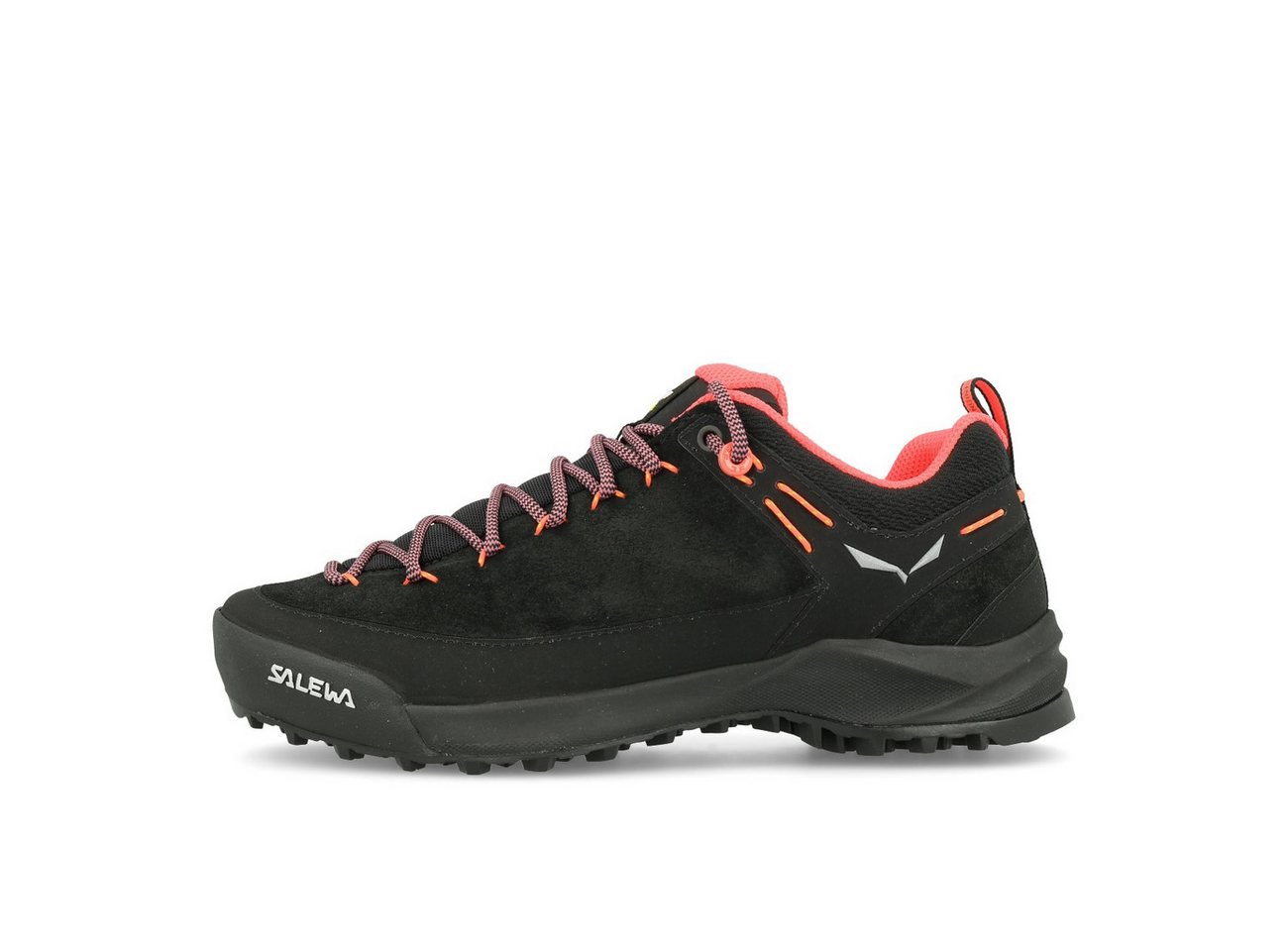 Salewa Salewa WS Wildfire Leather Damen Black Fluo Coral EUR 40.5 Outdoorschuh von Salewa