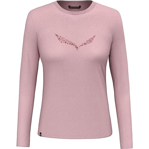 Salewa Solidlogo Dry Longsleeve Tee Women, Zephyr, 2XL Salewa Solidlogo Dry Longsleeve Tee Women, Zephyr, 2XL von Salewa