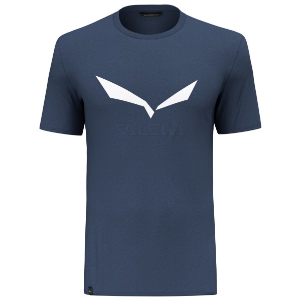 Salewa - Solidlogo Dry T-Shirt - Funktionsshirt Gr 44 - XS blau von Salewa