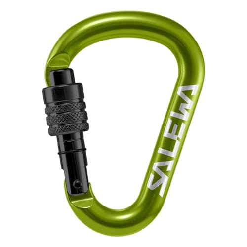 SALEWA Unisex – Erwachsene HMS SCREW G2 carabiner, Grün, normal von Salewa