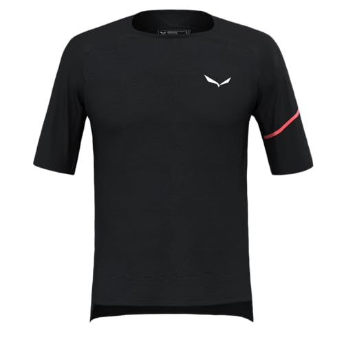 Salewa Herren Vento Am T-shirt M S/S Tee, Black Out, XXL EU Salewa Herren Vento Am T-shirt M S/S Tee, Black Out, XXL EU von Salewa