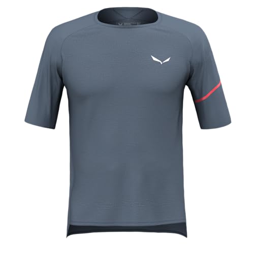 Salewa Herren Vento Am T-Shirt M S/S Tee, Java Blue, L EU Salewa Herren Vento Am T-Shirt M S/S Tee, Java Blue, L EU von Salewa