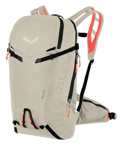 Salewa W Sella 24l Beige - Leichter technischer Damen Skitouren Rucksack, 24l, Größe 24l - Farbe Oatmeal von Salewa