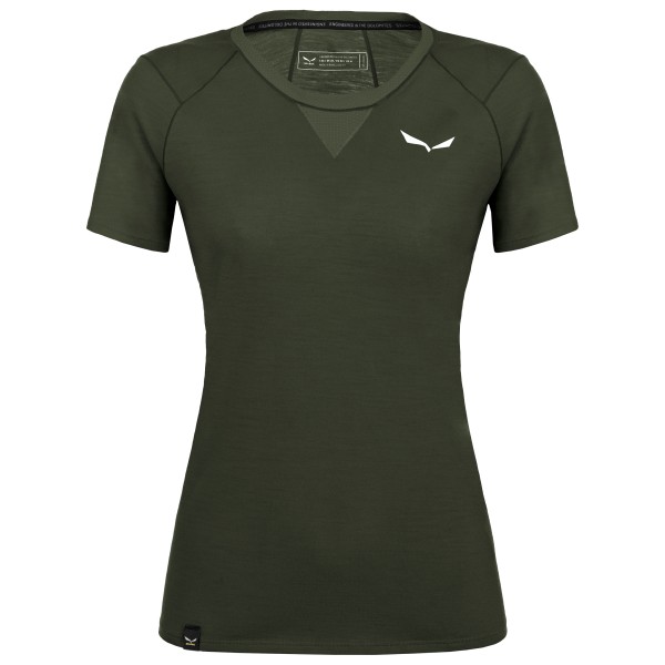 Salewa - Women's Agner AM - Merinoshirt Gr 38 oliv Salewa - Women's Agner AM - Merinoshirt Gr 38 oliv von Salewa