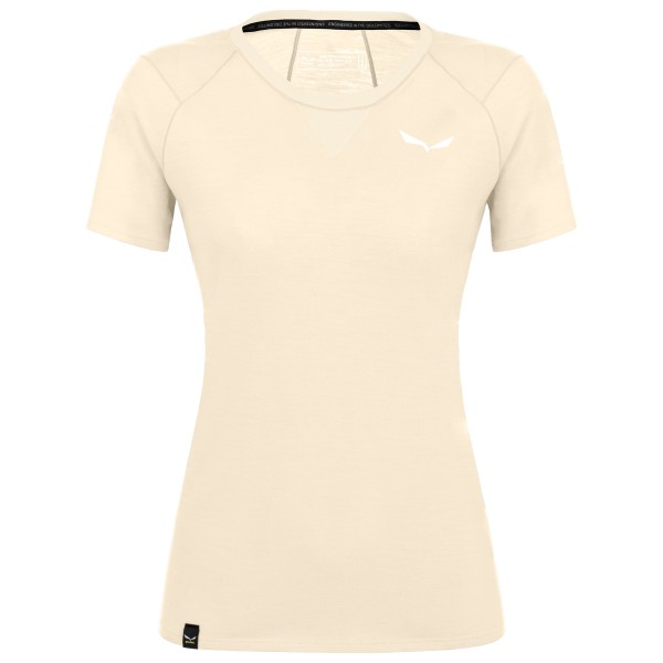 Salewa - Women's Agner AM - Merinoshirt Gr 40 weiß/beige Salewa - Women's Agner AM - Merinoshirt Gr 40 weiß/beige von Salewa