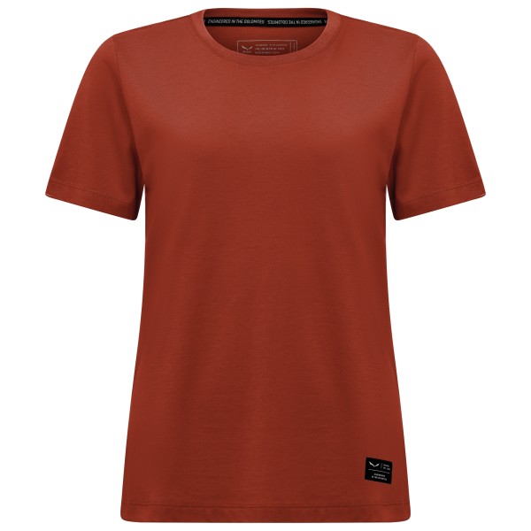Salewa - Women's Eagle Logo Patch T-Shirt - T-Shirt Gr 36 rot Salewa - Women's Eagle Logo Patch T-Shirt - T-Shirt Gr 36 rot von Salewa