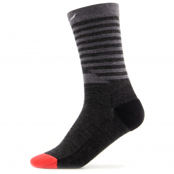 Salewa - Women's Fanes Hybrid Strong AM Crew Sock - Wandersocken Gr 36-38 schwarz von Salewa