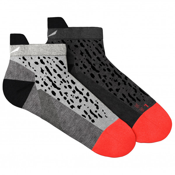 Salewa - Women's MTN TRN Sal. AM Low Sock - Wandersocken Gr 42-44 grau/schwarz Salewa - Women's MTN TRN Sal. AM Low Sock - Wandersocken Gr 42-44 grau/schwarz von Salewa
