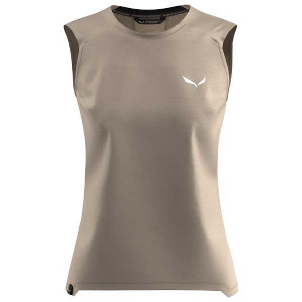 Salewa - Women's Puez Alpine Merino Hybrid Tank Top Gr 40 beige/grau Salewa - Women's Puez Alpine Merino Hybrid Tank Top Gr 40 beige/grau von Salewa