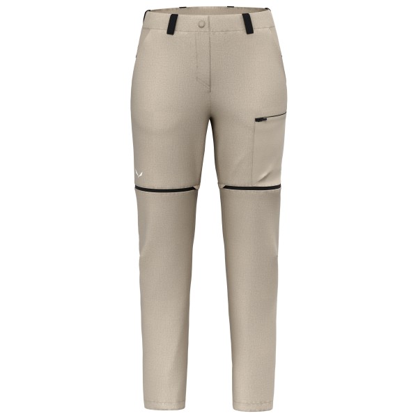 Salewa - Women's Puez Hemp DST 2/1 Pant - Zip-Off-Hose Gr 40 grau/beige Salewa - Women's Puez Hemp DST 2/1 Pant - Zip-Off-Hose Gr 40 grau/beige von Salewa