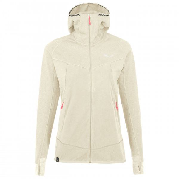 Salewa - Women's Puez Hybrid Polarlite Fullzip - Fleecejacke Gr 34 beige von Salewa