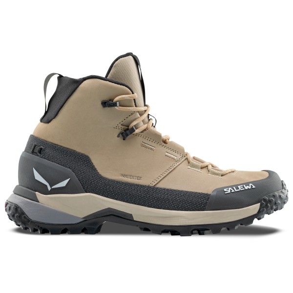 Salewa - Women's Puez Leather Mid PTX - Wanderschuhe Gr 6 beige/grau Salewa - Women's Puez Leather Mid PTX - Wanderschuhe Gr 6 beige/grau von Salewa