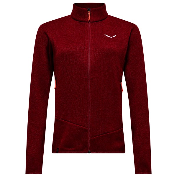 Salewa - Women's Puez Rocca Polarlite Jacket - Fleecejacke Gr 42 rot von Salewa