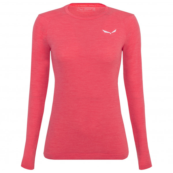 Salewa - Women's Zebru Fresh AMR L/S Tee - Merinounterwäsche Gr 34 rosa von Salewa