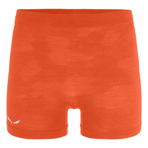 Salewa Zebru Fresh Merino Responsive Boxer Men, red orange, M von Salewa