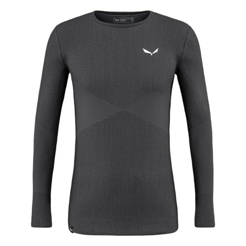 Salewa Zebru Responsive Long Sleeve Men's Tee, onyx, L Salewa Zebru Responsive Long Sleeve Men's Tee, onyx, L von Salewa