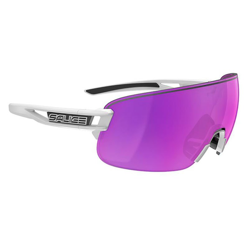 Salice 020 Rw Hydro+spare Lens Sunglasses Weiß Mirror RW Hydro Purple/CAT3 + Clear/CAT0 von Salice