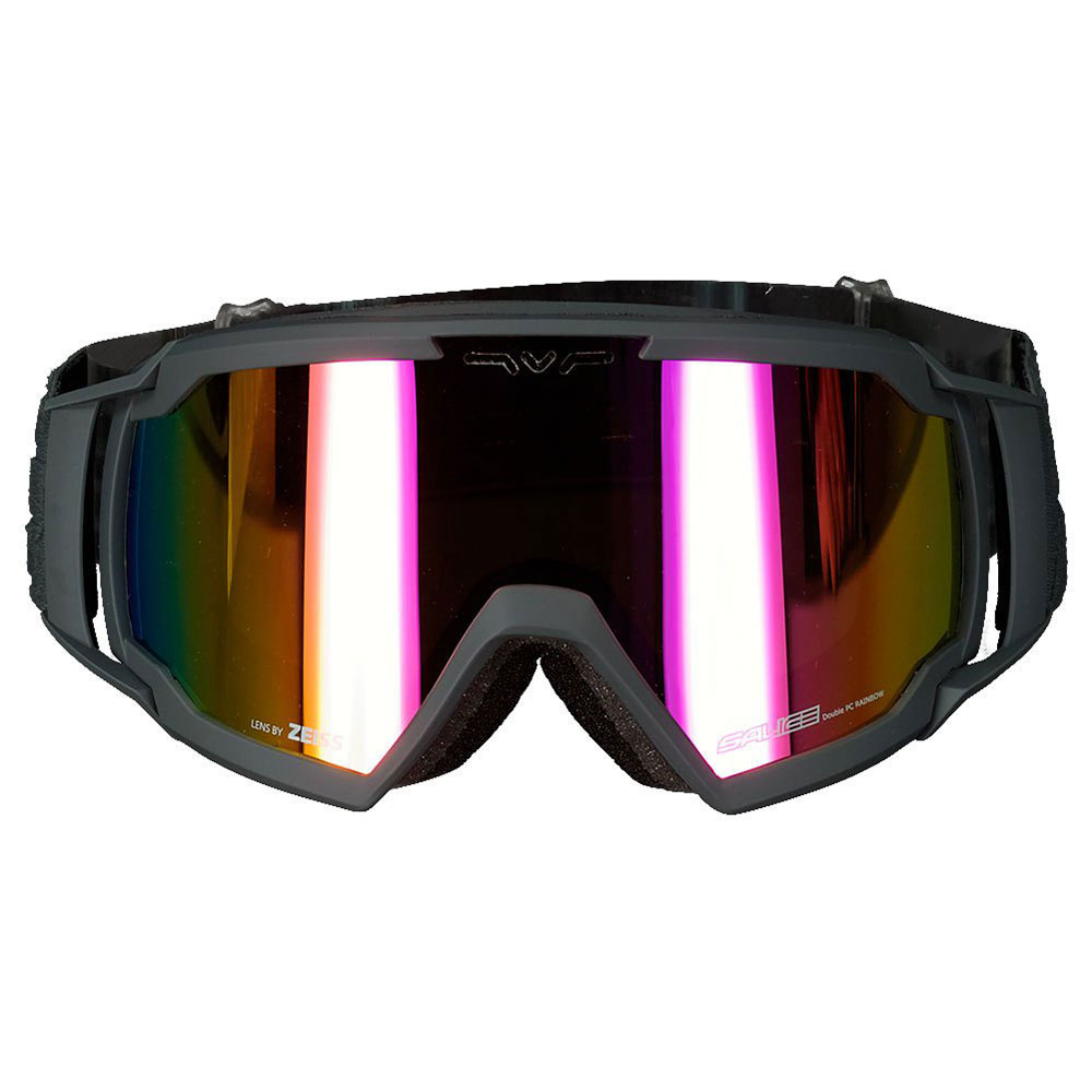 Salice 618 Double Mirror Rw Antifog Vented Ski Goggles 618darwf-charcoal Lila Double Mirror RW Antifog Vented Irex/CAT3 von Salice