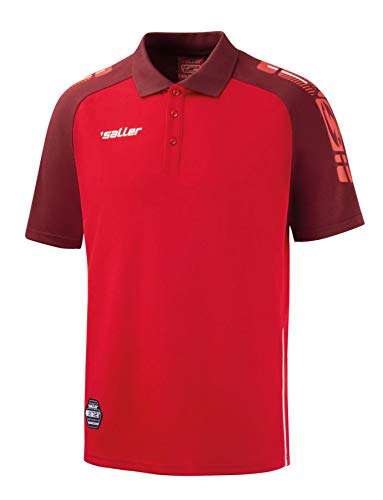 Poloshirt »sallerX.72« 173 rot-dunkelrot Gr. XL von Saller