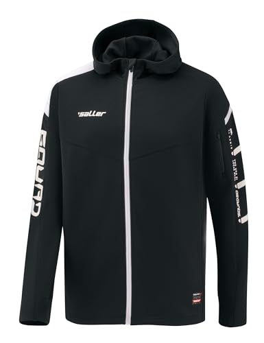 Saller Kapuzenjacke »sallerSquad50« 360 schwarz-weiß Gr. XL Saller Kapuzenjacke »sallerSquad50« 360 schwarz-weiß Gr. XL von Saller