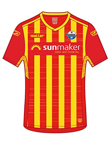 Saller SC Paderborn 07 Away-Trikot 20/21 166 rot-gelb Gr. M Saller SC Paderborn 07 Away-Trikot 20/21 166 rot-gelb Gr. M von Saller