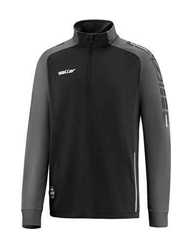Sweatshirt »sallerX.72« 380 schwarz-grau Gr. XL Sweatshirt »sallerX.72« 380 schwarz-grau Gr. XL von Saller