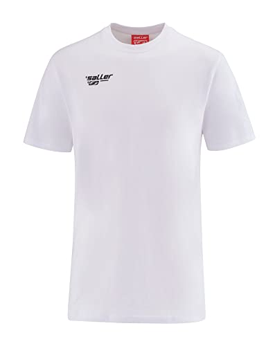 Saller T-Shirt »sallerEssential« 400 weiß Gr. L Saller T-Shirt »sallerEssential« 400 weiß Gr. L von Saller