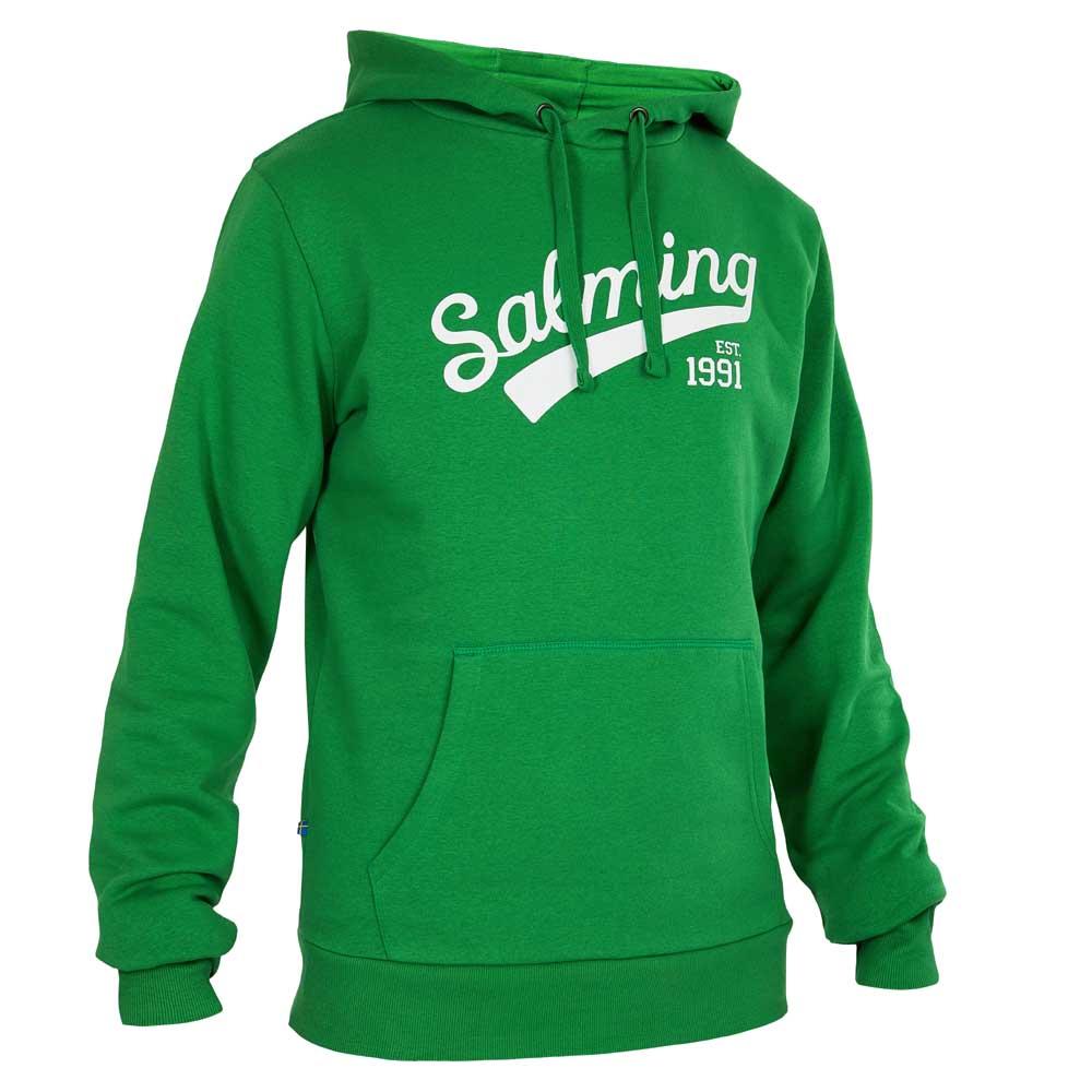 Salming Logo Hoodie Grün 12 Years Junge von Salming