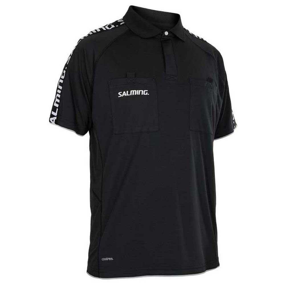 Salming Referee Short Sleeve Polo Schwarz M Mann von Salming