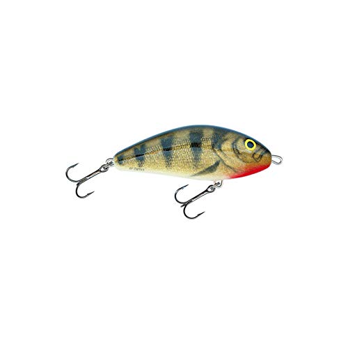 Salmo Fatso 10cm 48g Floating - Jerkbait Wobbler, Salmo Farben:Emerald Perch Salmo Fatso 10cm 48g Floating - Jerkbait Wobbler, Salmo Farben:Emerald Perch von Salmo